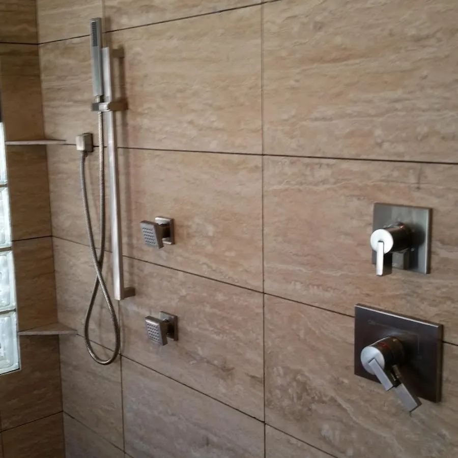 Shower fixture installation for Water Heater Replacement in Cramerton